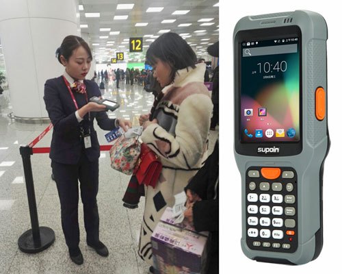智能登機(jī)手持終端助力鄭州機(jī)場(chǎng) 啟用“一證乘機(jī)”新模式