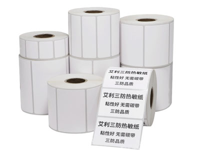 艾利三防熱敏標簽紙