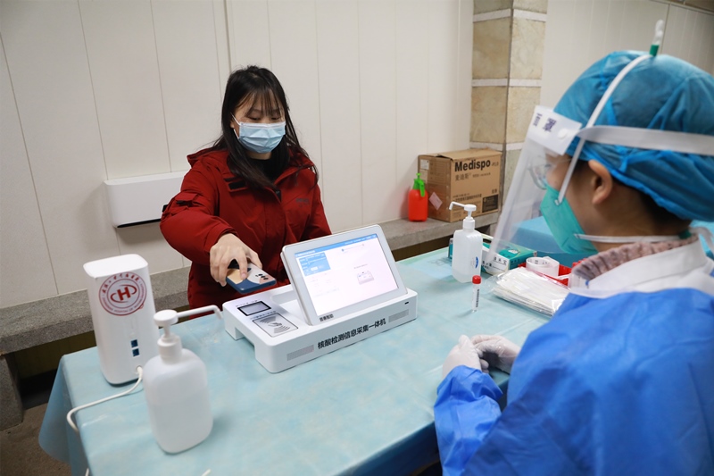 核酸采集將告別人工打印條碼